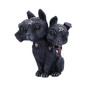 Cute Animal 3 Heads Dog Statue Decorative Figurines Resin Crafts Halloween Ornament Desk Decoration Home Decor Accessories — image 4 of 7