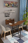 Creative Solid Wood Folding Wall Mounted Kitchen And Balcony Retractable Dining Table Sundries — image 19 of 19