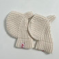 Keep Warm Lengthen Wrist Gloves Solid Color Half Finger Mitten for Teens — image 13 of 20