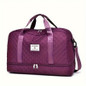 Travel bag Large capacity women's fitness bag Luxury oversized handbag - fashionable and practical compartment design, suitable for travel adventure and fitness activities Lightweight maternity bag storage bag Short business trip luggage bag Independent shoe compartment Lightweight luggage bag, — image 22 of 23