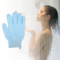 1 Pair Nylon Exfoliating Bath Gloves Double Sided Exfoliating Gloves for Beauty Spa Massage Skin Shower Scrubber Bathing Accessories — image 4 of 11