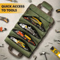 1 Pc Heavy-Duty Rolling Tool Kit - Multifunctional Electrician and Mechanic Storage Bag, Ideal Father's Day Gift, Suitable for Outdoor Storage Box, Cabinet, Shelf — image 8 of 11