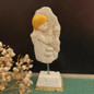 1pcs/1pair Praying Figurine Girl Boy Meditation Praying Crafts Decoration for Home Bedroom Dormitory Party Decoration — image 9 of 9
