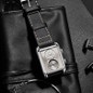 Watches For Men Swiss Mens Watch In Stainless Steel With Leather Strap And Rectangular Sapphire Glass Dial Quartz Movement 50M Waterproof — image 6 of 7