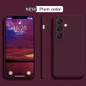 Colorful Liquid Silicone Case For S22 S23 S24 FE Plus Samsung Galaxy S25 S24 S23 S22 UItra Bracket Phone Cover — image 16 of 22
