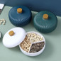 Appetizer Serving Platter for Party Candy Nuts Dish With Cover Kitchen Supply — image 6 of 13