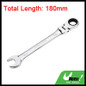 1pc/2pcs Metric Flex-Head Ratcheting Combination Wrench 72 Teeth 12 Point Dual-purpose Rachet Wrench Ended Spanner Hand Tools (6mm-24mm To Choose) — image 39 of 55