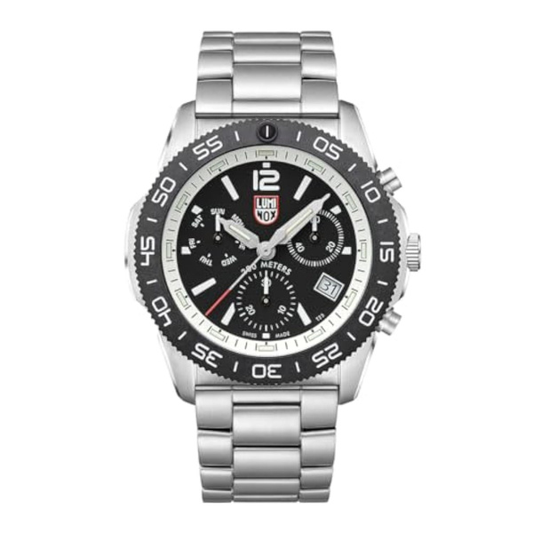 Pacific Diver Chronograph  Mens Watch  44Mm Dive Watch  Swiss Quartz  200M Water Resistant  Sapphire Crystal  Stainless Steel  Watches For Men  Swiss Made — image 1 of 6