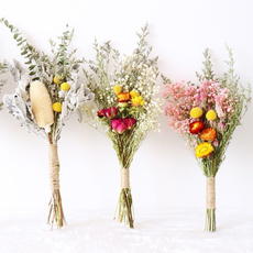 Natural Dried Flowers Bouquet Dried Flower Wedding Home Decoration Dried Flowers — image 3 of 8