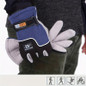 1Pair Unisex Windproof Gloves, Warm Running Gloves with Adjustable Straps, Winter Sports Gloves, Adjustable Strap Gloves — image 6 of 17