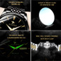 Luxury Casual Watch For Men Waterproof Fashion Clock Calendar Luminous Quartz Watches Relojes Hombre Relogio Masculino — image 6 of 17
