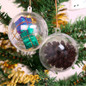 1~24pcs Clear Plastic Fillable Ornaments Ball Christmas DIY Craft Ball Bauble Ornament for Christmas Wedding Party Home Decorations — image 19 of 51