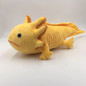 Cute Axolotl Soft Stuffed Plush Toy Realistic Simulation Ambystoma Mexicanum Pink Dinosaur Animal Model Doll For Kids Audlt Gift — image 9 of 15