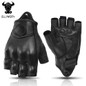ELLSWEITA Motorcycle Gloves: Genuine Leather, Anti-Slip & Touchscreen Compatible for Riding — image 8 of 11