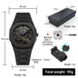 Waterproof Sports Watch for Men - Durable Rubber Strap Quartz Watch — image 8 of 40