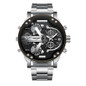 Oversized Dial Dual Time Watch for Men - Sporty Multifunction Quartz Watch — image 12 of 16