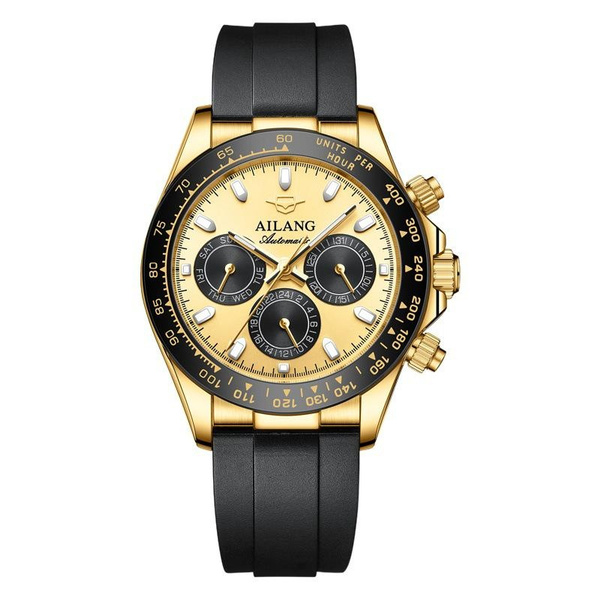 Ailang Men's Automatic Yacht-Master Chronograph Watch with Date Function — image 1 of 10