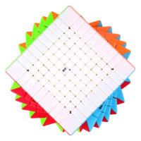 QiYi 10x10 Speed Cube 85mm Stickerless Puzzle Toy for Kids and Adults — image 2 of 10