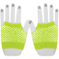 Punk Goth Candy Colors Net Gloves Without Fingers Lady Disco Dance Costume Lace Fingerless Mesh Fishnet Gloves — image 7 of 10