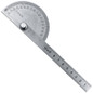 Stainless Steel Round Head 180 degree Protractor Angle Finder Rotary Measuring Ruler Machinist Tool 10cm Craftsman Ruler — image 7 of 13