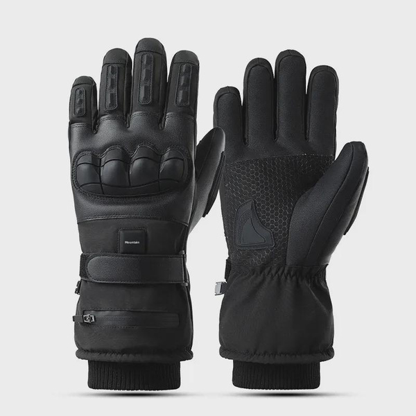 Heated Touchscreen Gloves for Men - Rechargeable Winter Skiing & Outdoor Sports Warmth — image 1 of 9