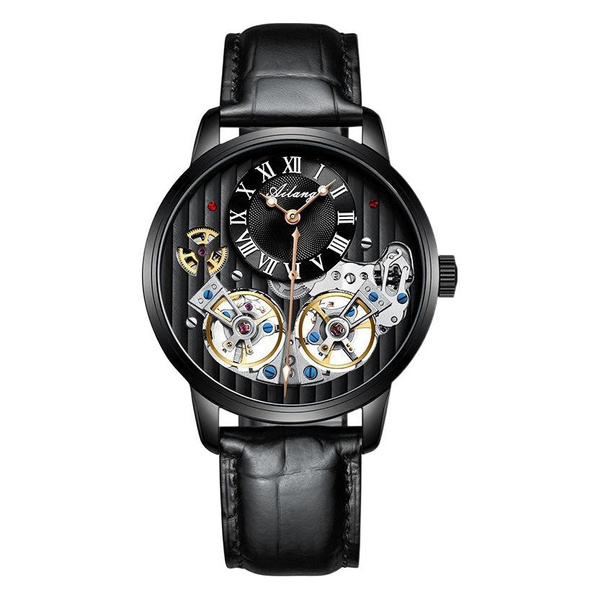 Double Tourbillon Automatic Mechanical Watch for Men — image 1 of 19