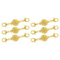 6PCS/12PCS Magnetic Jewelry Clasps with Lobster Clasp, Strong Magnetic Rhinestone Clasps for Jewelry Making Necklace Bracelet Connector and Extender — image 14 of 18