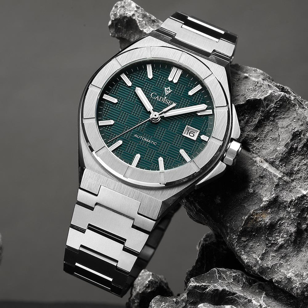 Cadisen Men's Automatic Watch Stainless Steel NH35 Movement Fashion Chronograph — image 1 of 10