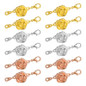 6PCS/10PCS/12PCS Locking Magnetic Clasps Rose Jewelry Magnetic Clasp Necklace Lobster Clasp Closures Magnetic Clasp Connector Chain Extenders for Jewelry Necklace Bracelet — image 4 of 23