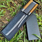 Chefs Knife Set Knives Kitchen Set - Real Wood Handle- Professional Kitchen Knife - 2 Piece Stainless Steel Cutlery Knives Set — image 10 of 13