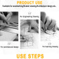 Stainless Steel Round Head 180 degree Protractor Angle Finder Rotary Measuring Ruler Machinist Tool 10cm Craftsman Ruler — image 8 of 13