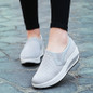 New Women's Mesh Breathing Shake Shoes Fashion Casual Lightweight Wedges Fitness Sneakers Platform Shoes — image 20 of 23