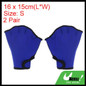New 1 Pair/ 2 Pairs Webbed Swim Gloves, Unisex Swimming Gloves Aquatic Swim Training Gloves Fitness Water Resistance Training Gloves for Swimming and Diving with Wrist Strap — image 44 of 58