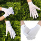 Adult White Gloves for Ceremony School Boys and Girls White Elastic Gloves — image 5 of 10