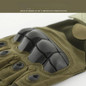 Tactical Gloves for Men, Full Finger Gloves Touchscreen Motorcycle Gloves with Palm Pads for Motorcycle Cycling Tactical Training Airsoft Paintball Shooting Hunting Hiking Camping Climbing — image 7 of 17