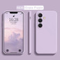 Colorful Liquid Silicone Case For S22 S23 S24 FE Plus Samsung Galaxy S25 S24 S23 S22 UItra Bracket Phone Cover — image 19 of 22