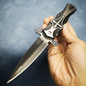 Survival Tactics Fight Combat knife SET Kits , 3-IN-1 One Folding Blade Knife and Two Throwing Knifes , Outdoor Camping First Aid & Survival Kits — image 9 of 9