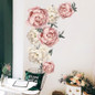 Individual Peony Rose Flower Wall Art Sticker Nursery Kids Room Decal Background Home Decor DIY — image 7 of 10