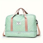 Travel bag Large capacity women's fitness bag Luxury oversized handbag - fashionable and practical compartment design, suitable for travel adventure and fitness activities Lightweight maternity bag storage bag Short business trip luggage bag Independent shoe compartment Lightweight luggage bag, — image 17 of 23