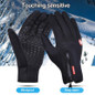 1 Pair Winter Warm Glove Outdoor Non-slip Touching Screen Gloves For Sport Bike Riding Waterproof Ski Gloves Bikes Motorcycle Gloves — image 13 of 43