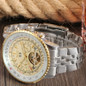 Fashion Popular JAG034M4T1 Automatic Men's Stainless Steel Watch Business Casual Steel Belt Watch — image 10 of 21