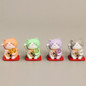 1PC Cartoon Cat Figurine Animal Model Ornament Home Craft Decor Glass Decoration DIY Accessories — image 5 of 9
