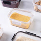 PP Food Storage Box Plastic Transparent Container Set with Lid Leakproof Kitchen Storage Bottle Jar Dry Food Jar Stackable Organizer Box for Freezer,Dishwasher, Oven, Microwave,Leftovers — image 8 of 36