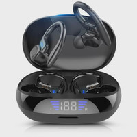 2025 NEW Original Wireless Earphones Ture Wireless Earbuds Ear hook Sports HiFI Stereo Waterproof Headset TWS Headphone With Mic — image 2 of 13