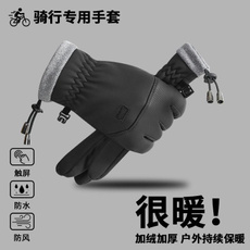 Touchscreen Winter Gloves for Men – Windproof Fleece-Lined Thermal Riding & Outdoor Gloves — image 3 of 13