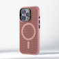Invisible Lens Holder Honeycomb Grid Mesh Cooling Case For iPhone 17 16 Pro Max 15 14 13 12 Pro Magnetic Wireless Charging Cover — image 13 of 19