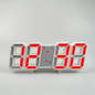 1PC LED Nordic Digital Alarm Electronic Clocks Wall Clocks Hanging Watch Table Clock USB LED Digital Table Wall Clock — image 17 of 18