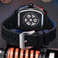 Dulunwe Starry Moon Phases Hollow Out Automatic Mechanical Watch Rubber Strap Luminous Wristwatch Tonneau Sports Men's Tourbillon Watches — image 7 of 15