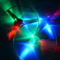 1Pc Funny Spinning Flyer Luminous Flying LED Light Handle Luminous Fashion Sport Toys For Kids Children Girls Random Color — image 9 of 18