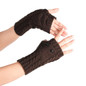 Knitted Half Finger Gloves Owl Pattern Gloves Fingerless Thumb Hole Gloves — image 6 of 15